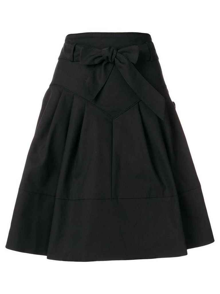 Miu Miu high-waisted flared skirt - Black