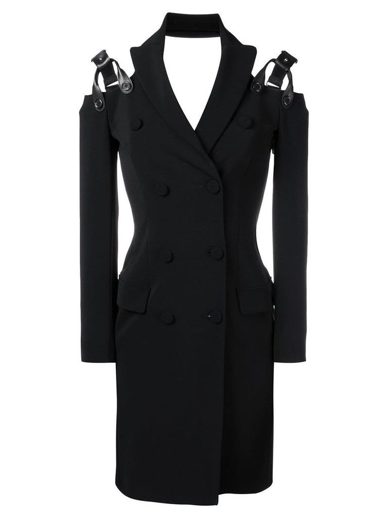 Moschino double-breasted dress - Black
