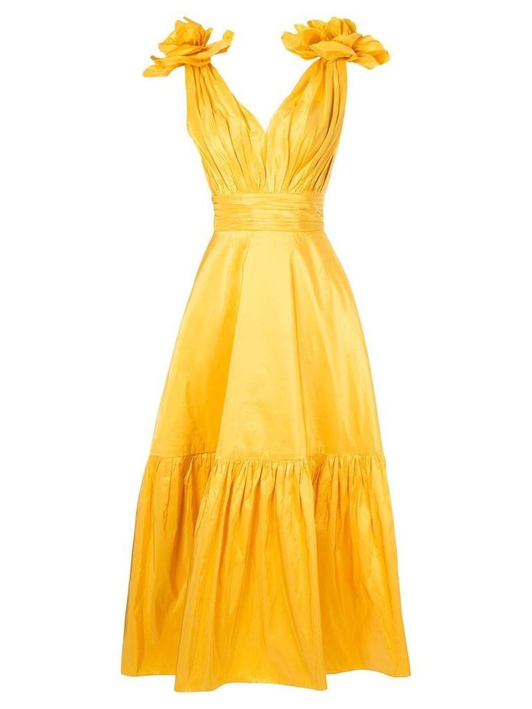Bambah Sunflower maxi dress - Yellow