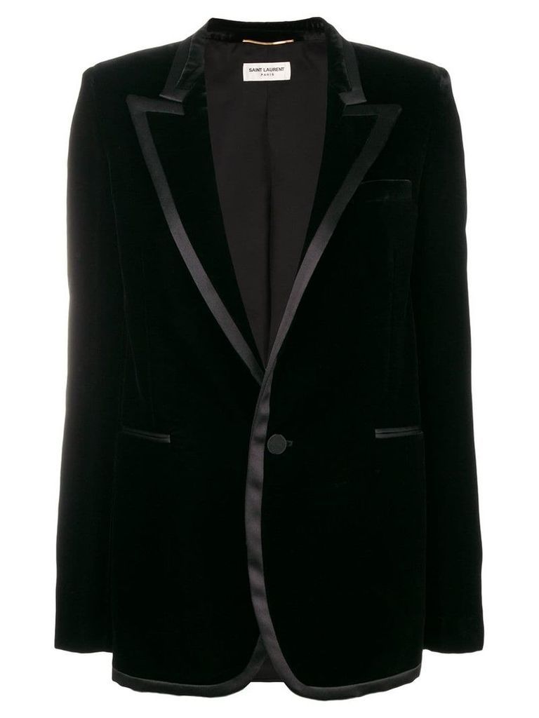 Saint Laurent perfectly fitted jacket - Black