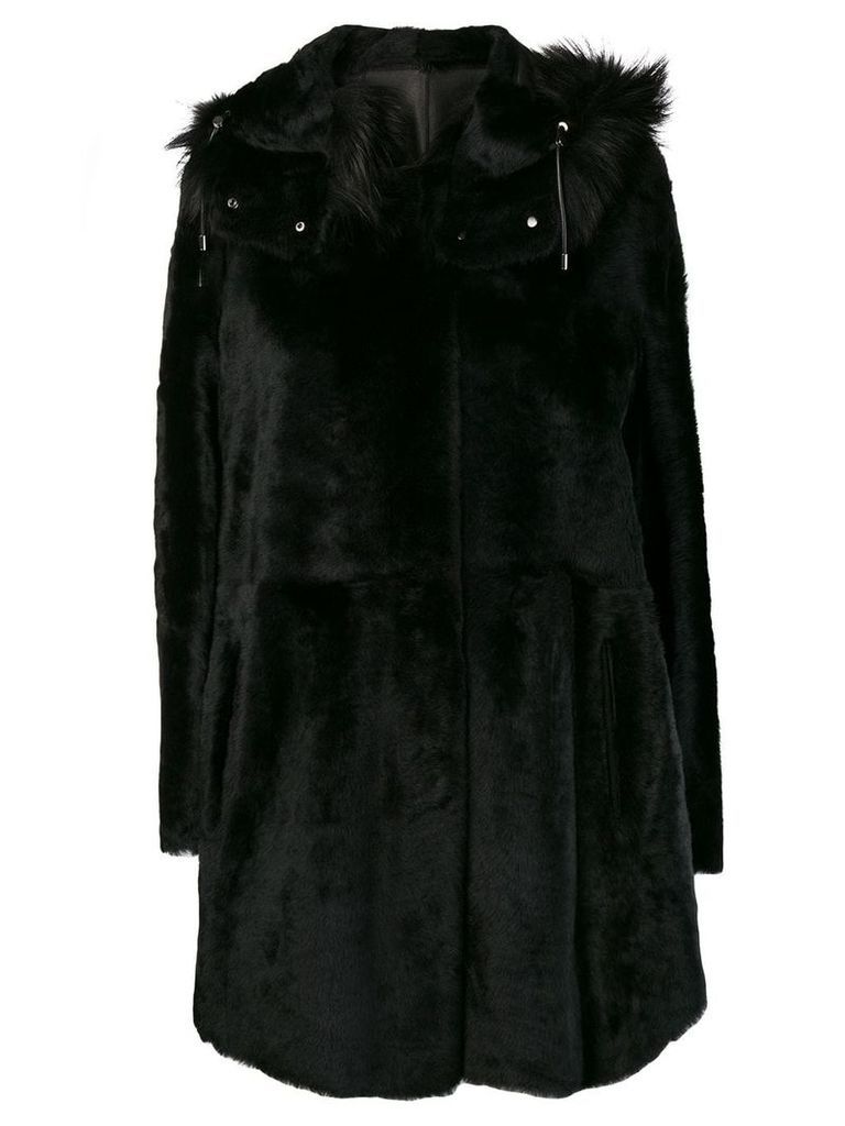 Yves Salomon reversible shearling coat - Black