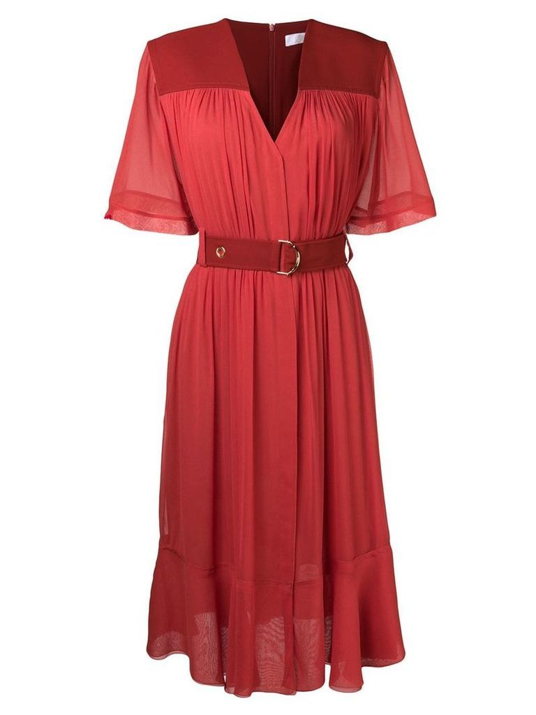 Chloé Cady midi dress - Red