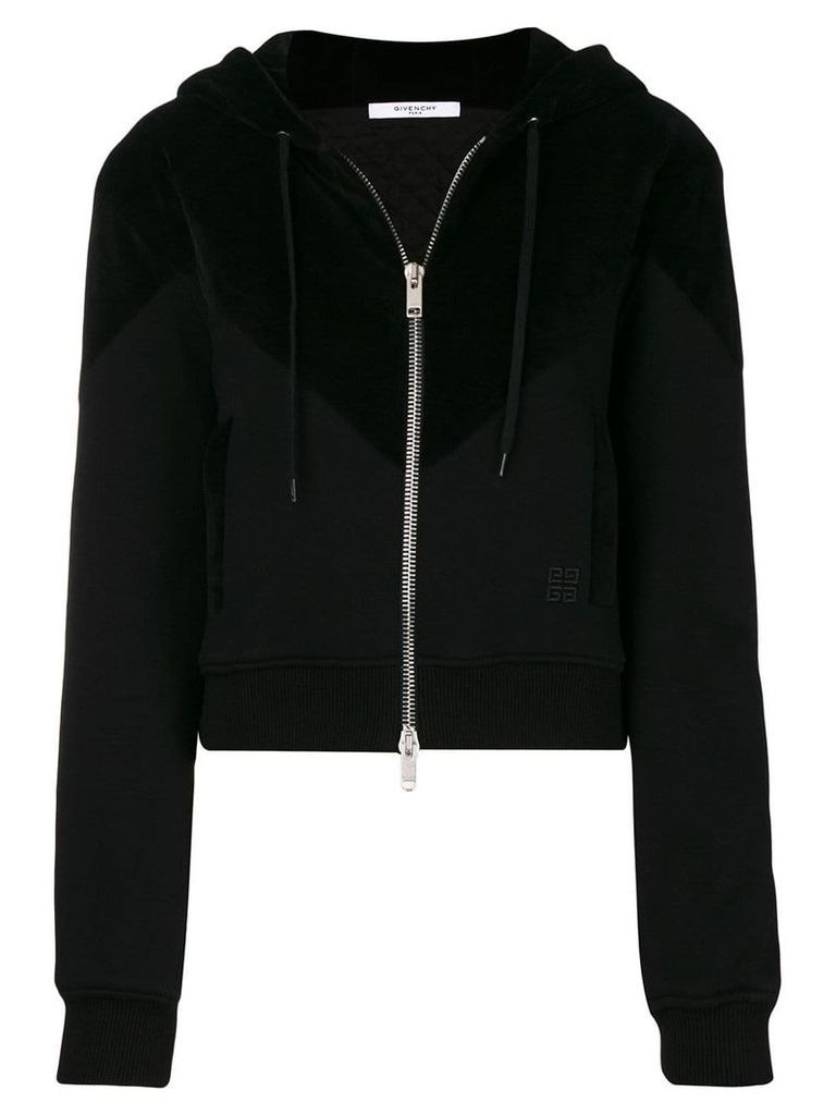 Givenchy classic zipped hoodie - Black