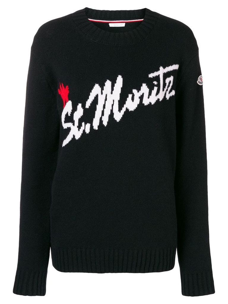 Moncler St. Mortiz sweater - Black