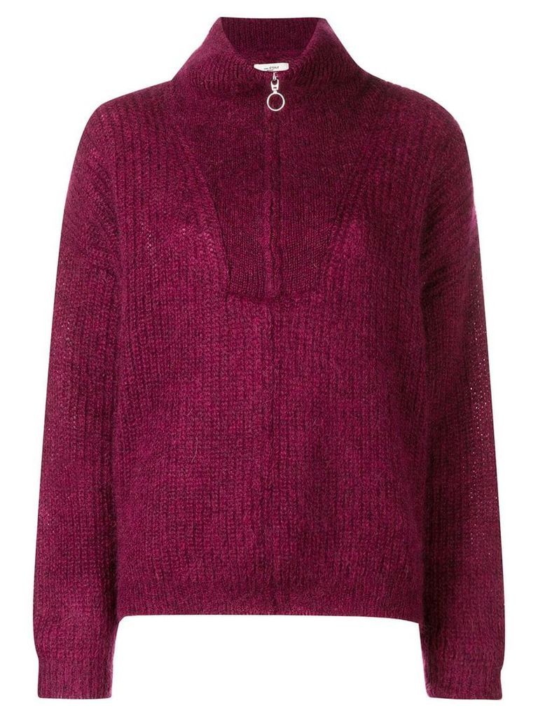 Isabel Marant Étoile Cyclan zipped sweater - Pink