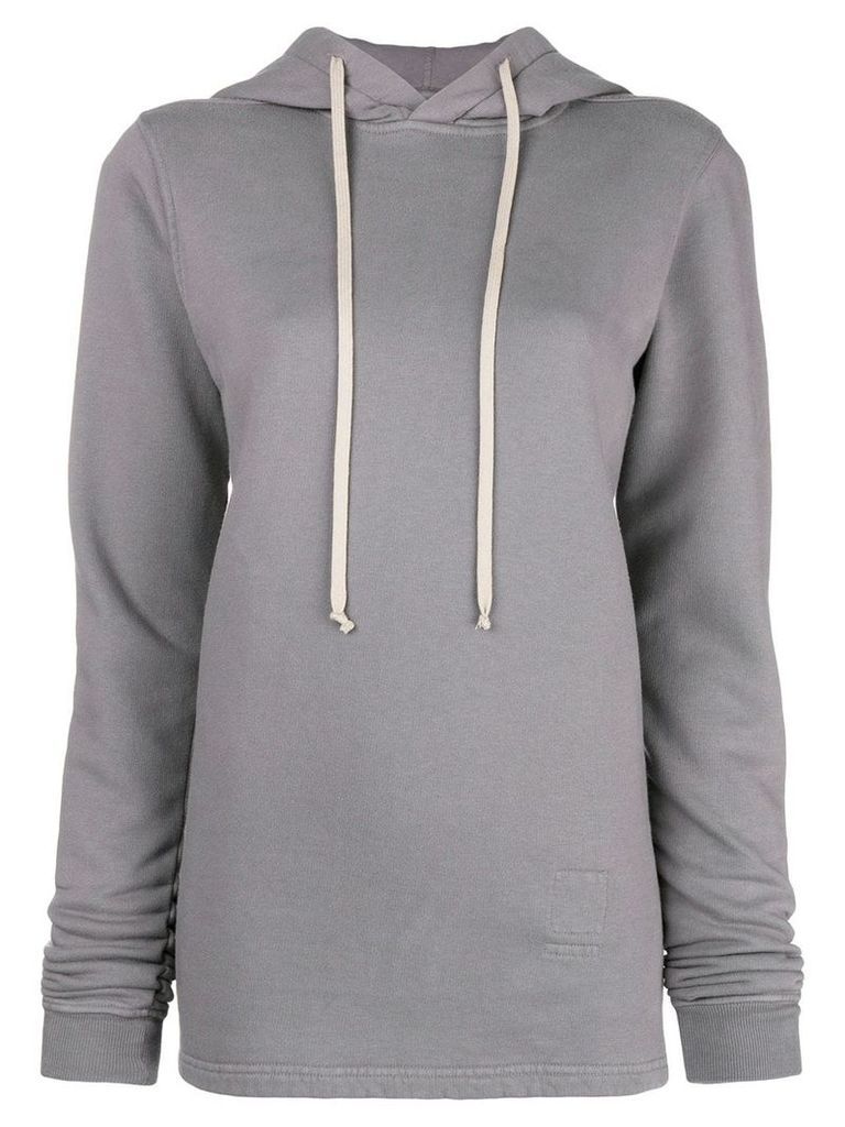 Rick Owens DRKSHDW hooded sweatshirt - Grey