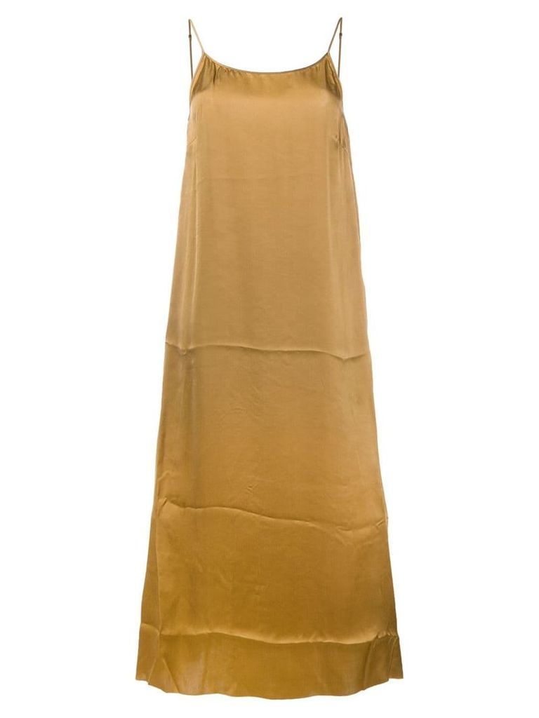 Uma Wang slip-on dress - Brown