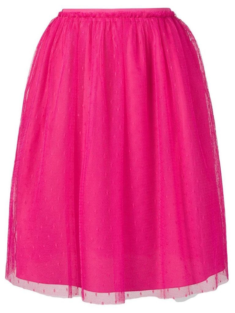Red Valentino high waisted tulle skirt - Pink