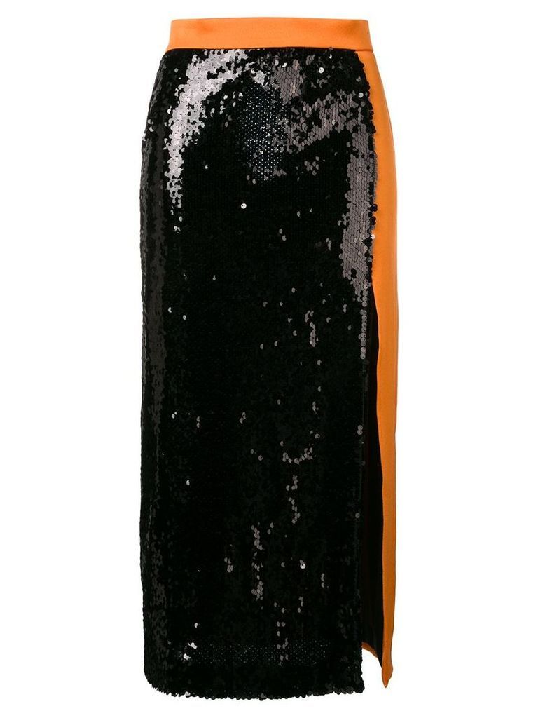 Brognano sequin embellished skirt - Black