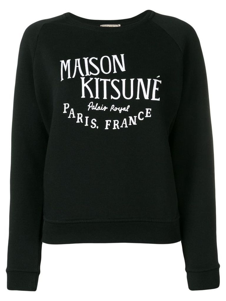 Maison Kitsuné Palais Royal sweatshirt - Black