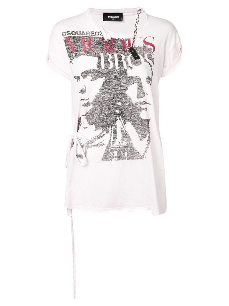 Dsquared2 graphic print T-shirt - Pink