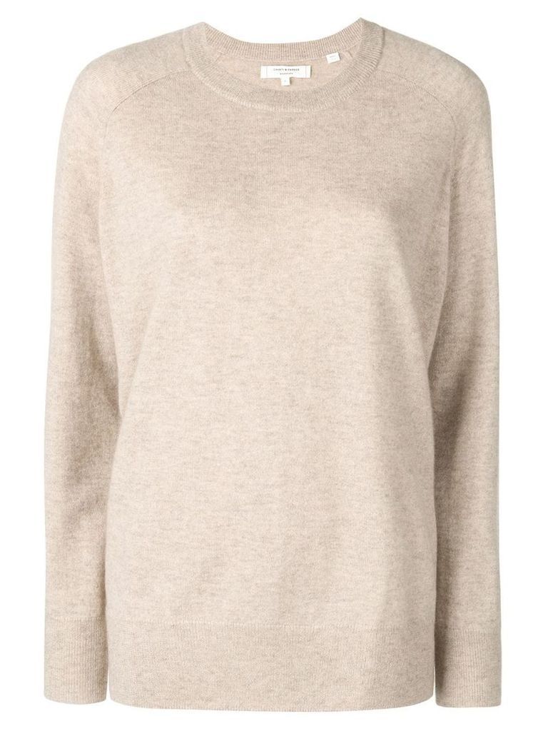 Chinti and Parker loose cashmere sweater - NEUTRALS