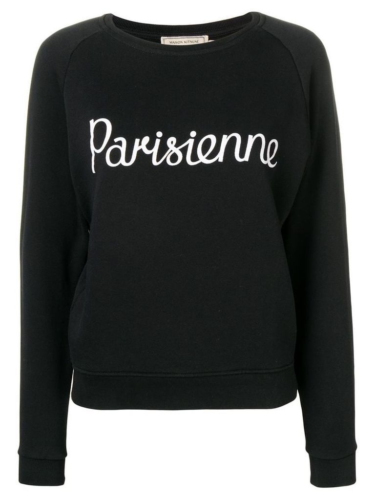 Maison Kitsuné Parisienne sweatshirt - Black