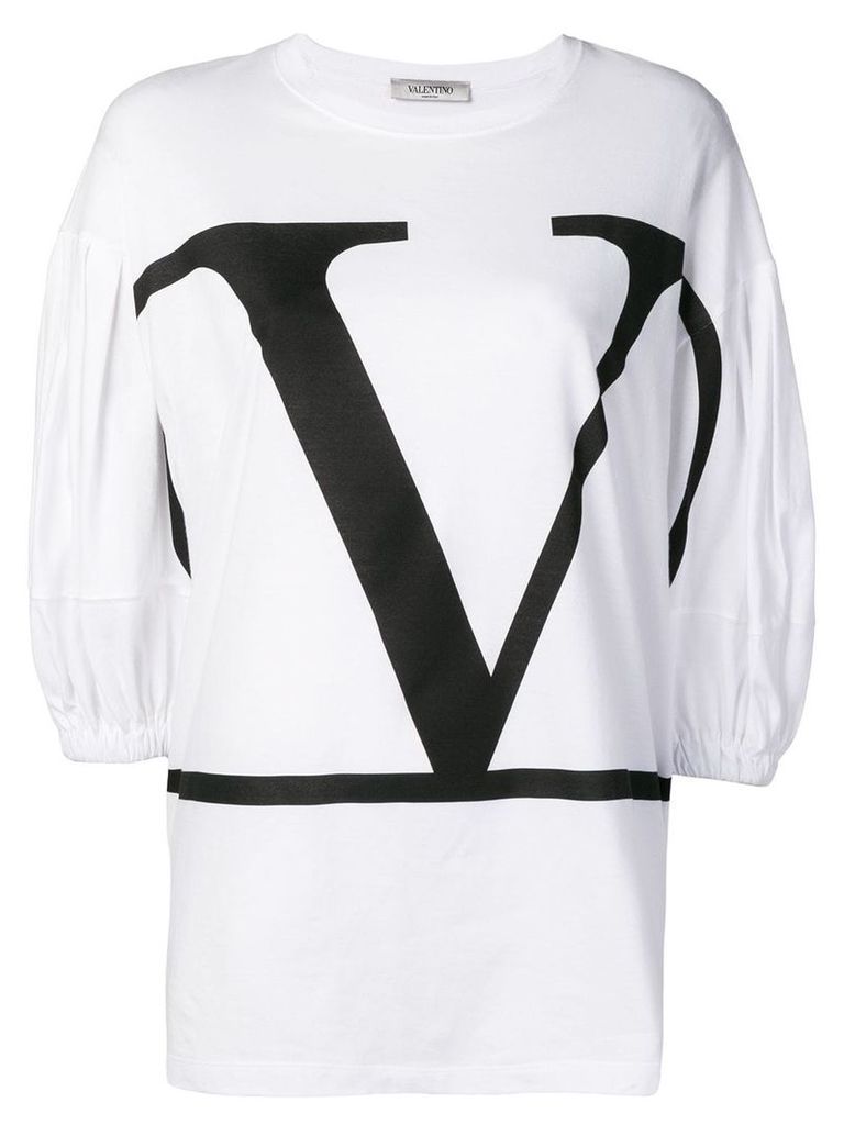 Valentino VLOGO print T-shirt - White