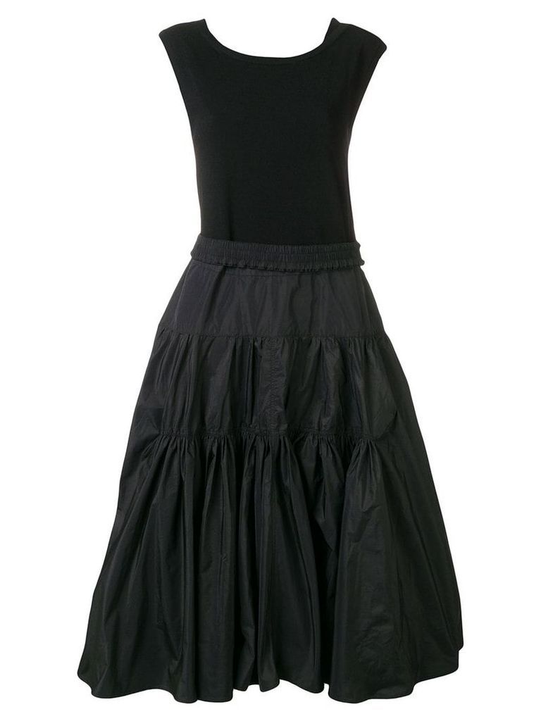 Moncler taffeta dress - Black