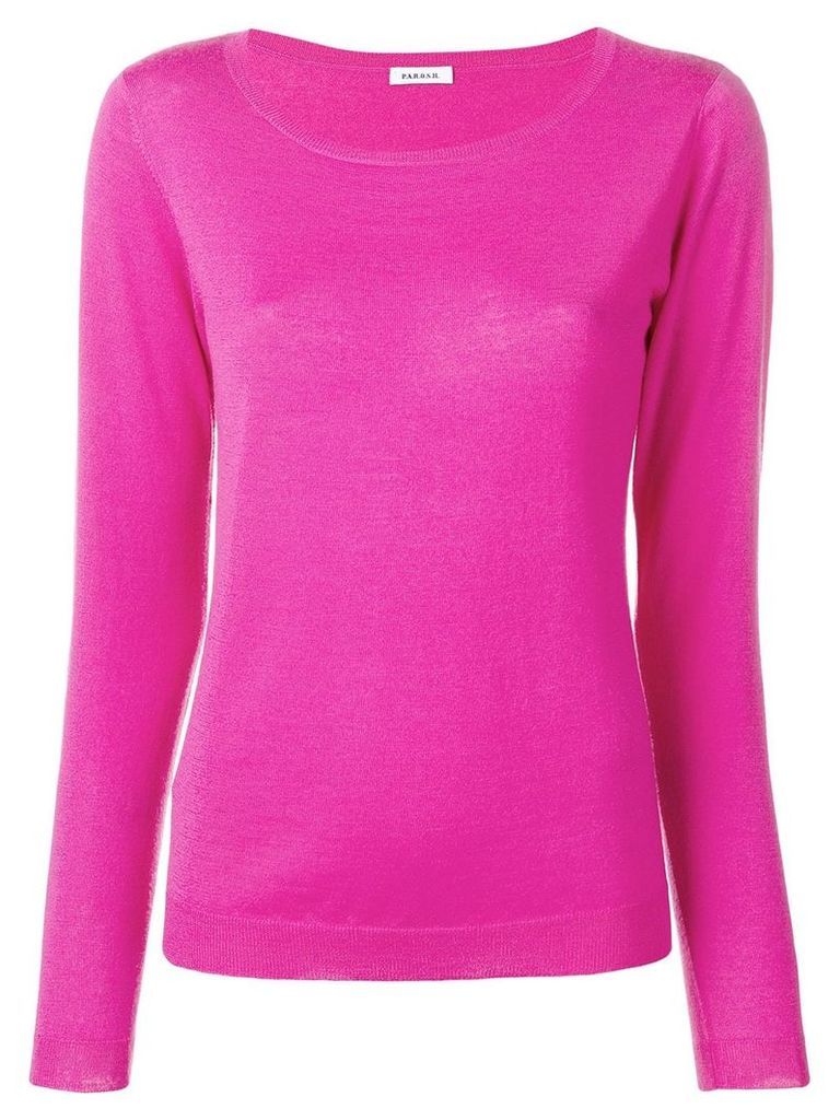P.A.R.O.S.H. slim-fit cashmere pullover - Pink