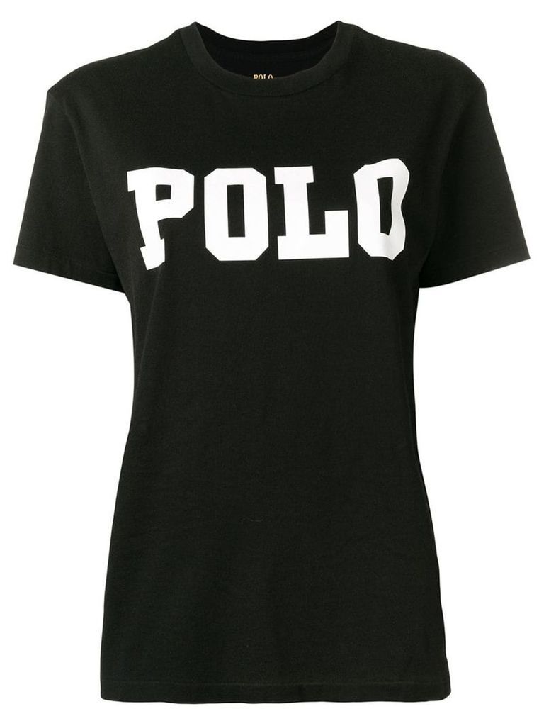 Polo Ralph Lauren logo print T-shirt - Black