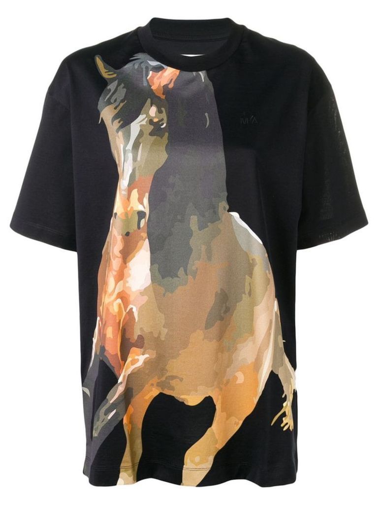 Marques'Almeida Horse print T-shirt - Black