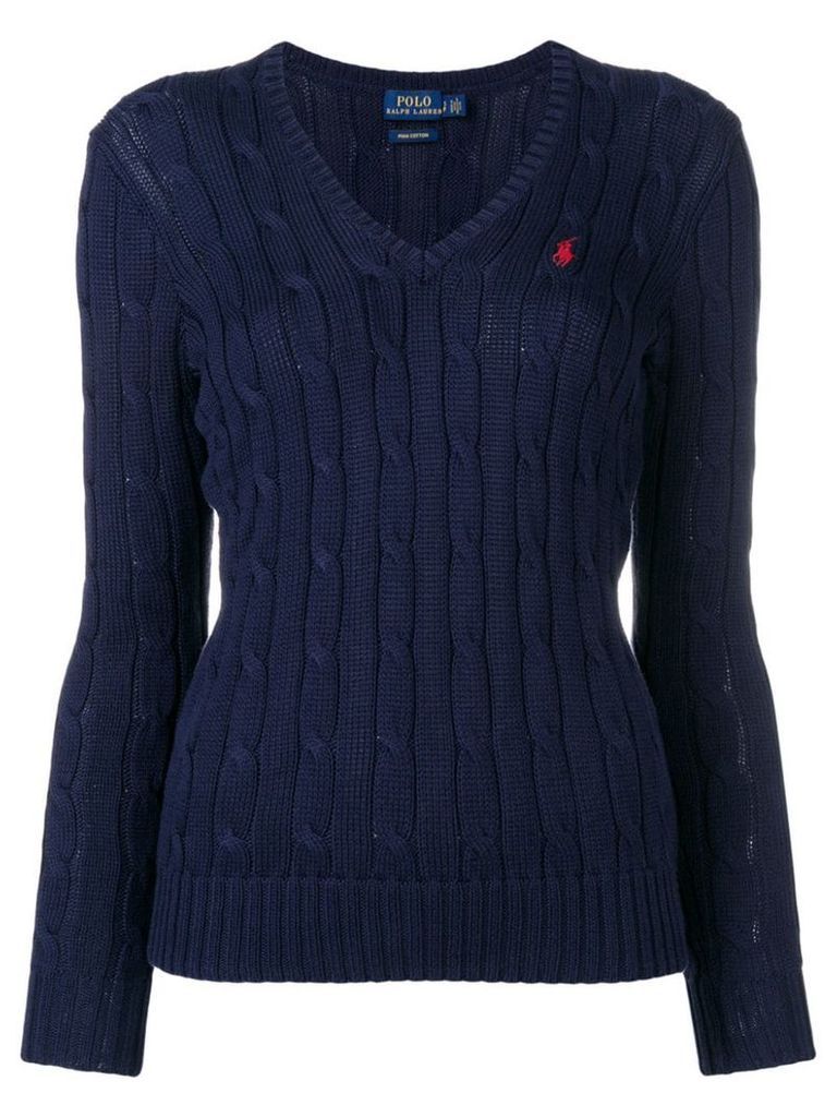 Polo Ralph Lauren cable knit pullover - Blue