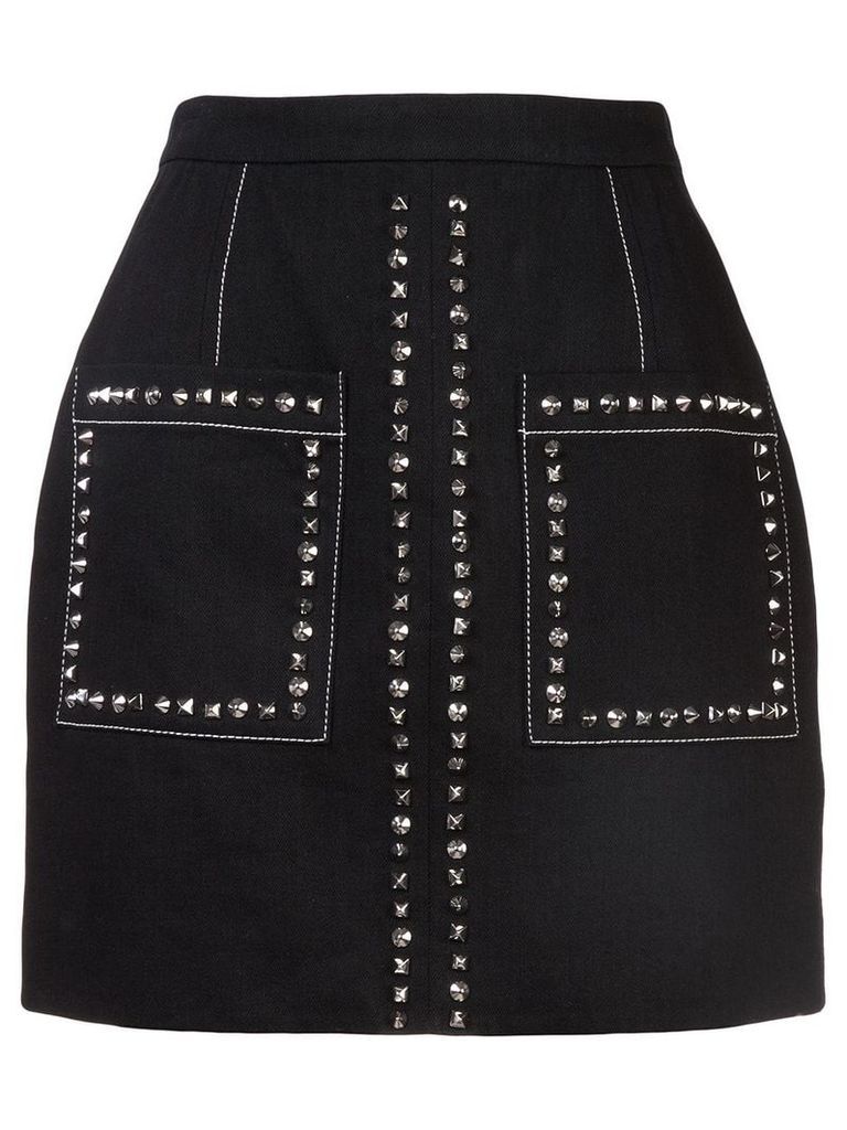 Proenza Schouler Studded Mini Skirt - Black