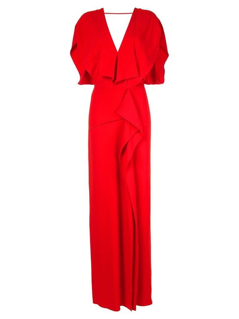 Roland Mouret Lorre SS gown - Red