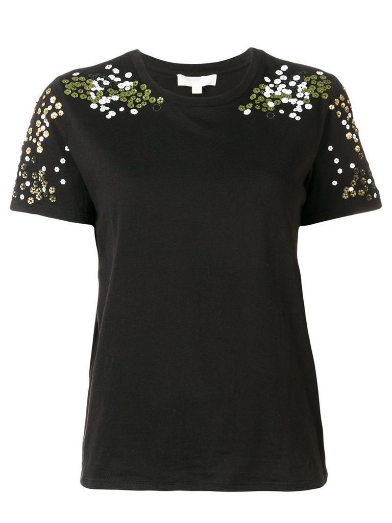 Michael Michael Kors floral T-shirt - Black