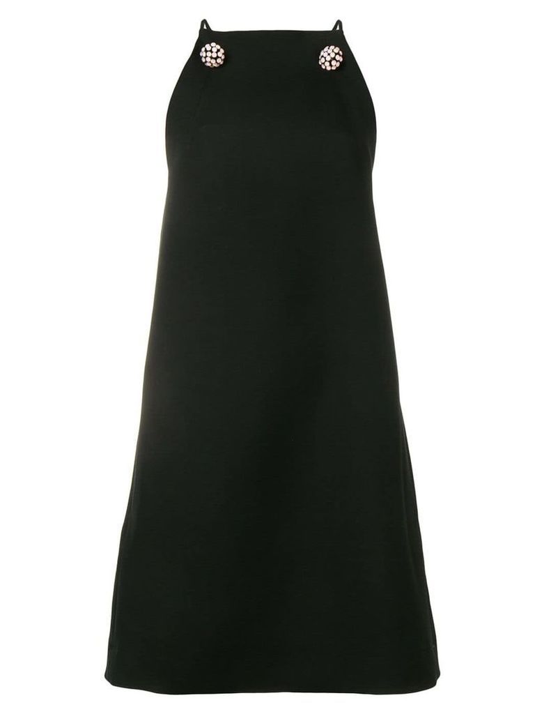 Calvin Klein 205W39nyc embellished straps midi dress - Black