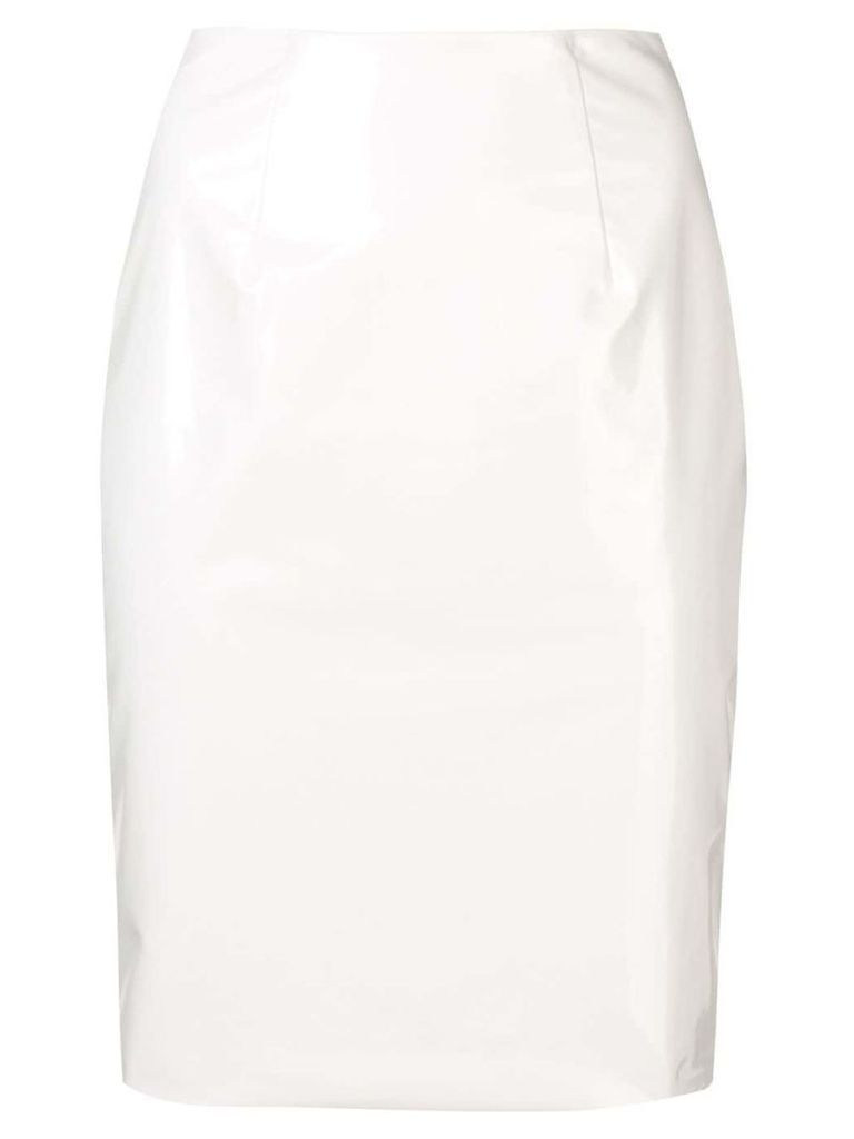 Federica Tosi fitted skirt - White