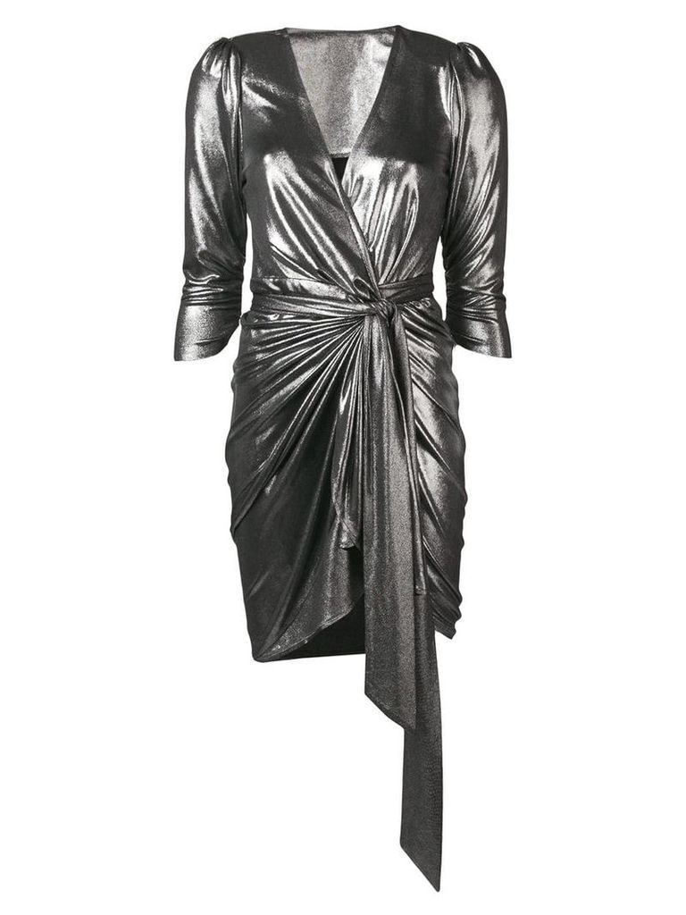 Maria Lucia Hohan Adelyn mini dress - Silver