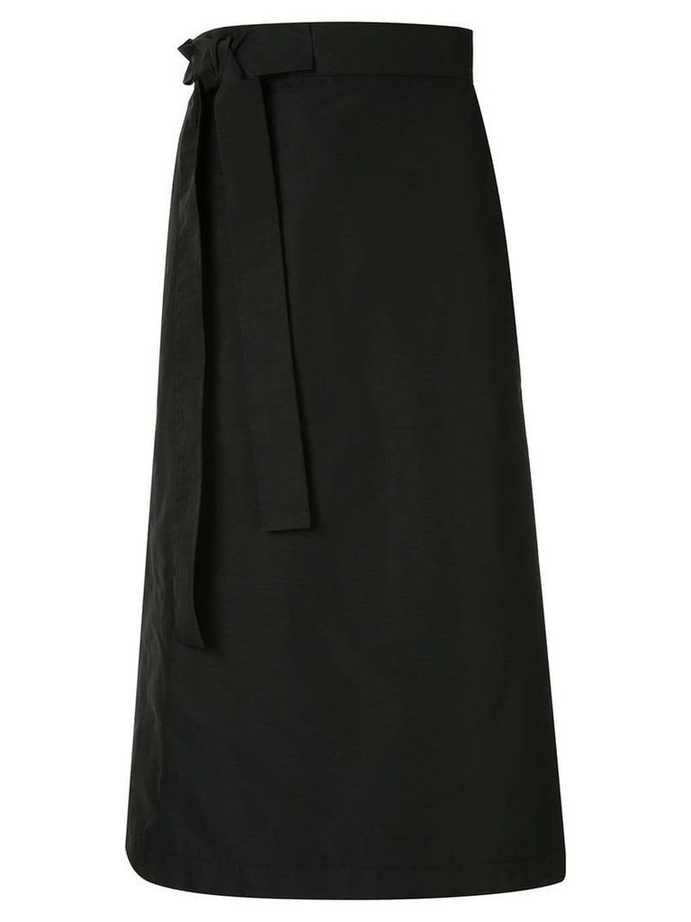 Rochas bow detail midi skirt - Black