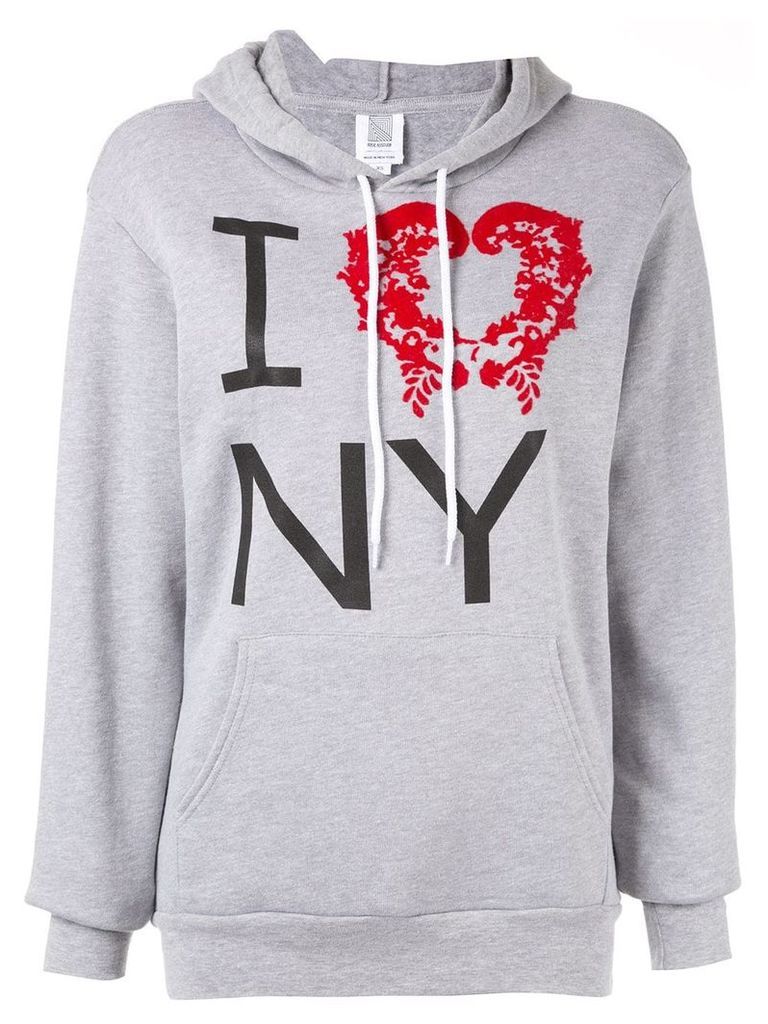 Rosie Assoulin NY hoodie - Grey