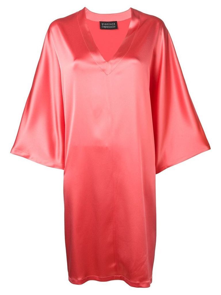 Gianluca Capannolo loose fitting dress - Pink
