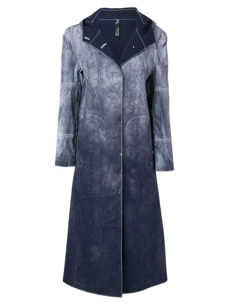1017 ALYX 9SM oversized button coat - Blue