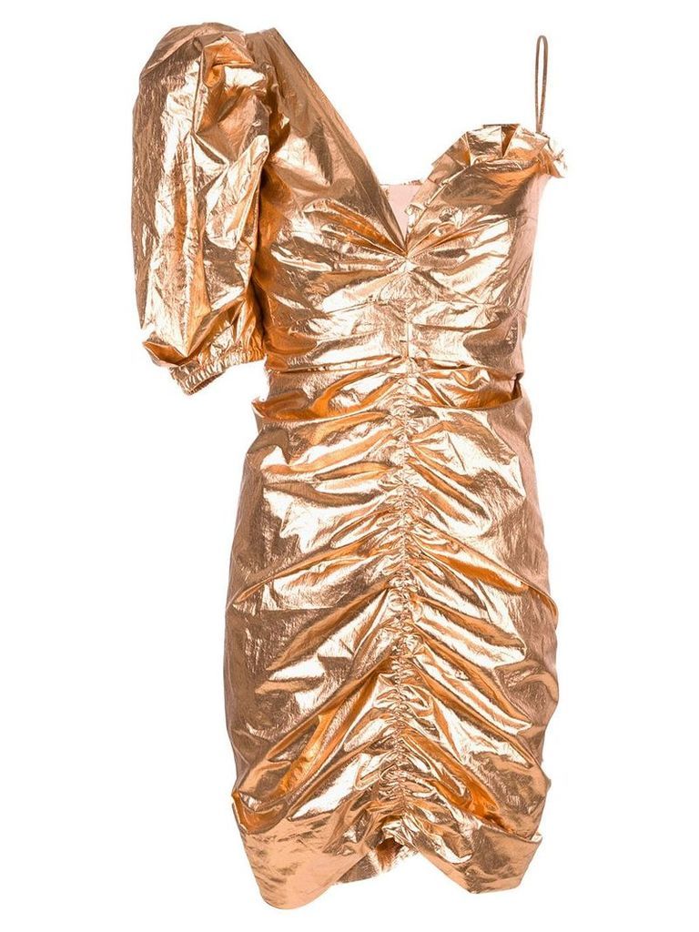 Isabel Marant metallic Talma dress - Gold