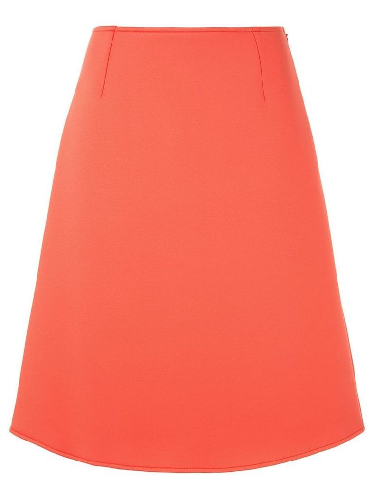 Anteprima plain A-line skirt - ORANGE