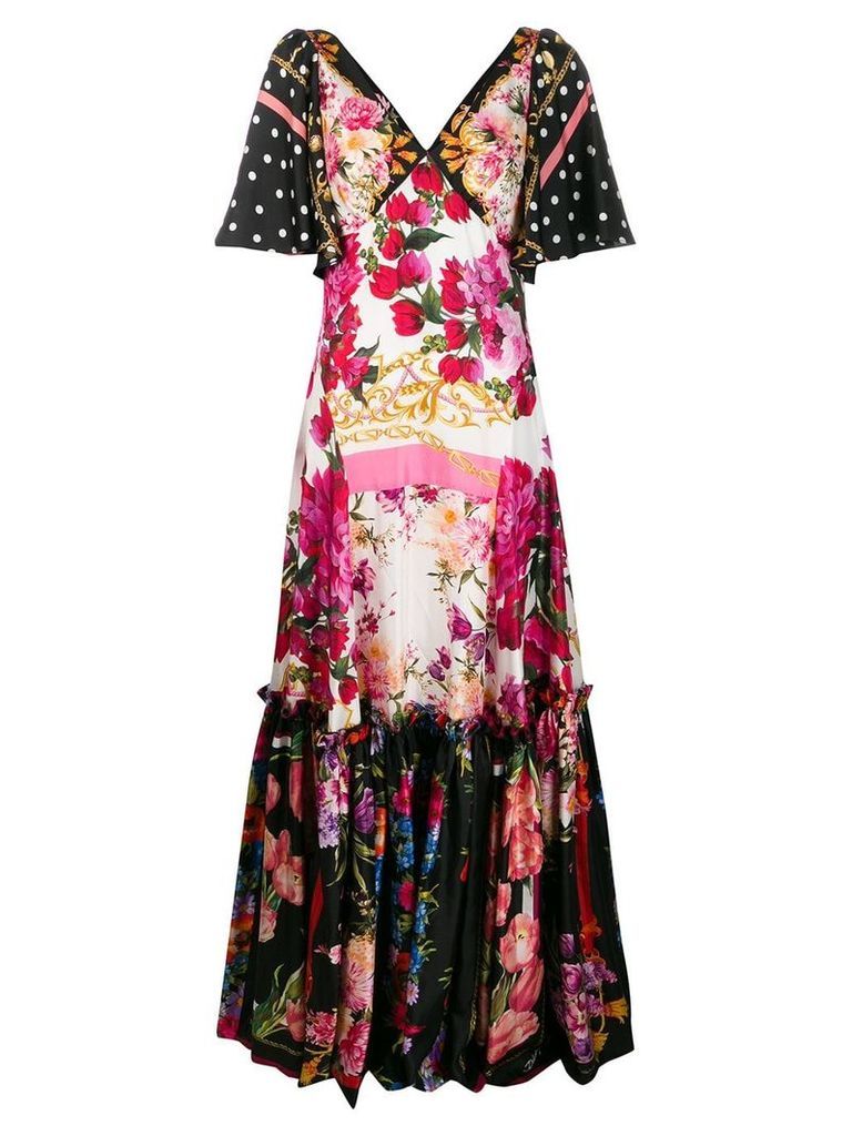 Dolce & Gabbana floral maxi dress - Pink