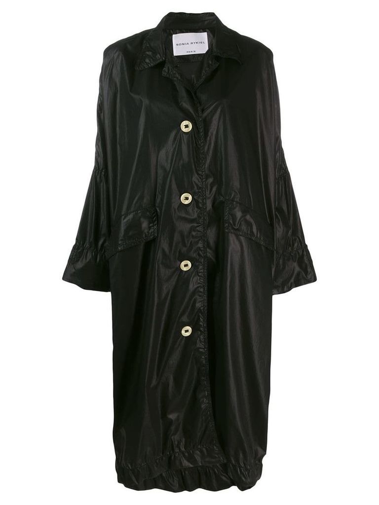 Sonia Rykiel oversized midi coat - Black