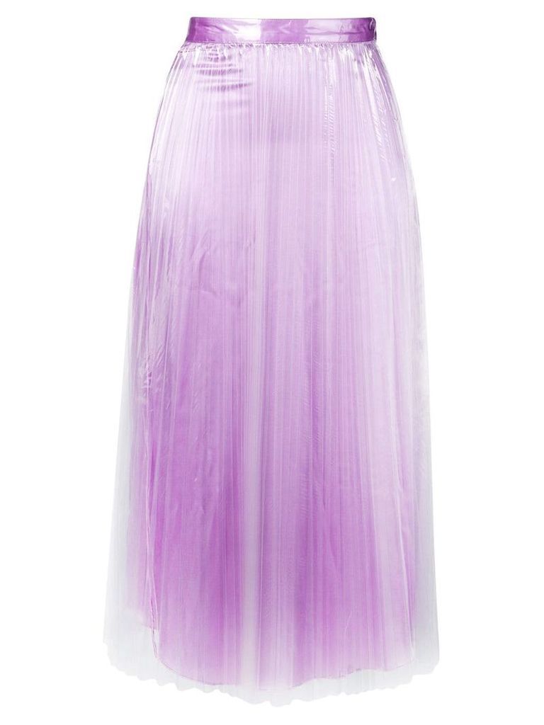 Priscavera high-rise pleated skirt - PINK