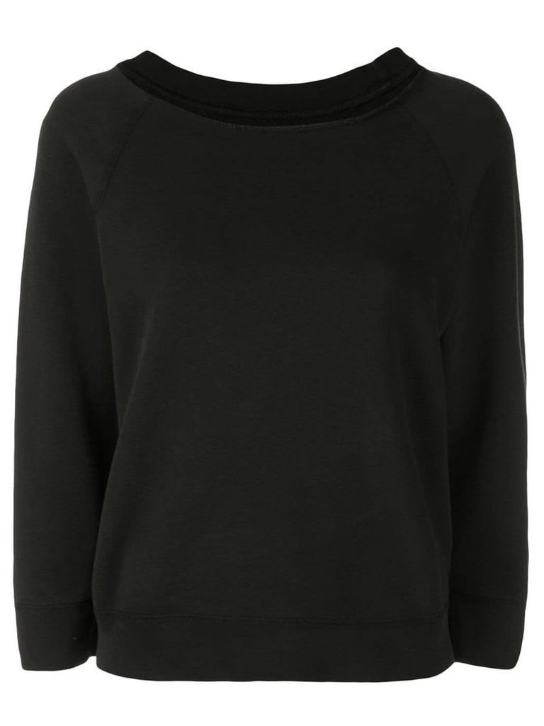 Nili Lotan Luka jersey sweater - Black