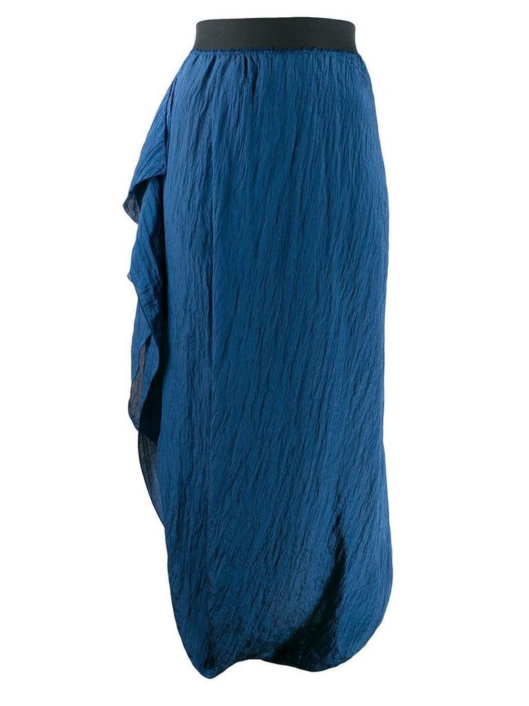 Poiret cocoon skirt - Blue