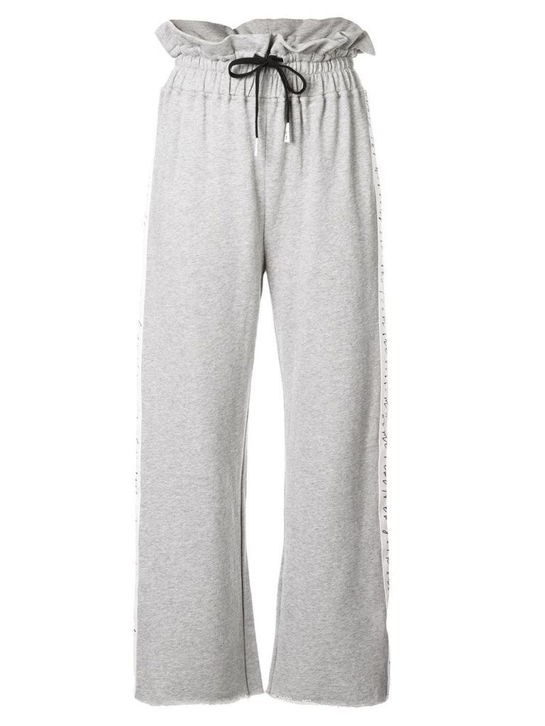 Haculla wide leg track trousers - Grey