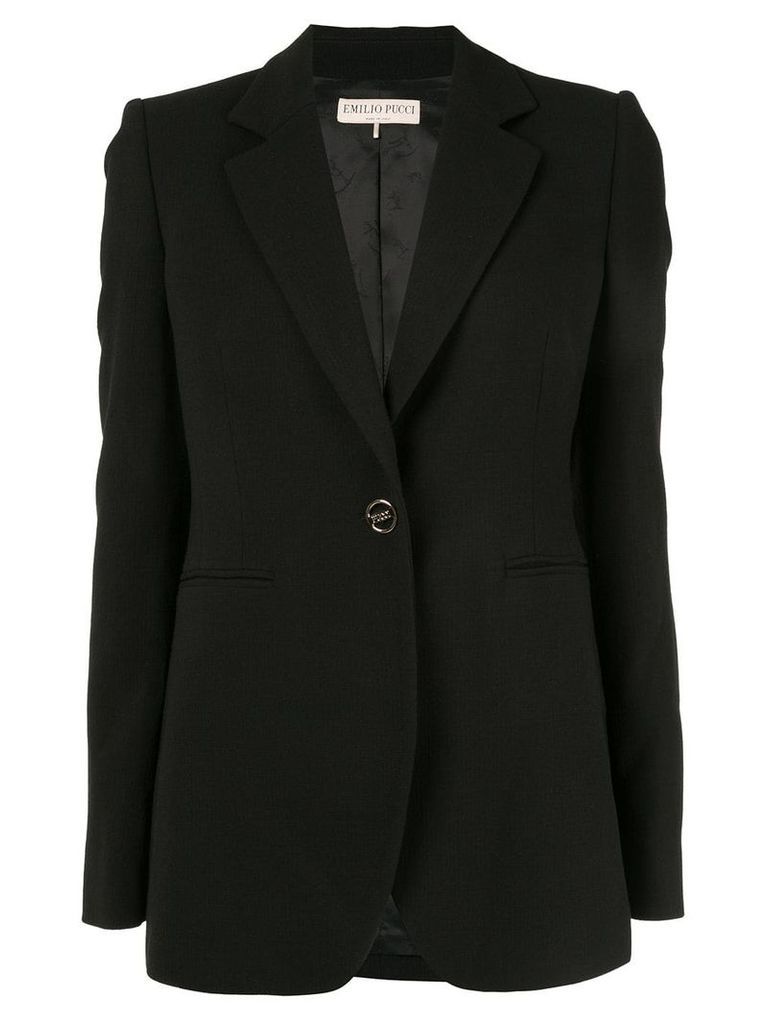 Emilio Pucci classic blazer - Black