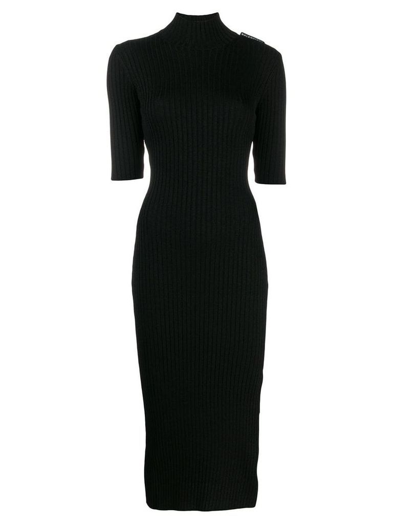 Balenciaga fitted dress - Black