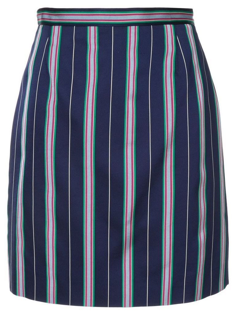 Nina Ricci striped skirt - Blue