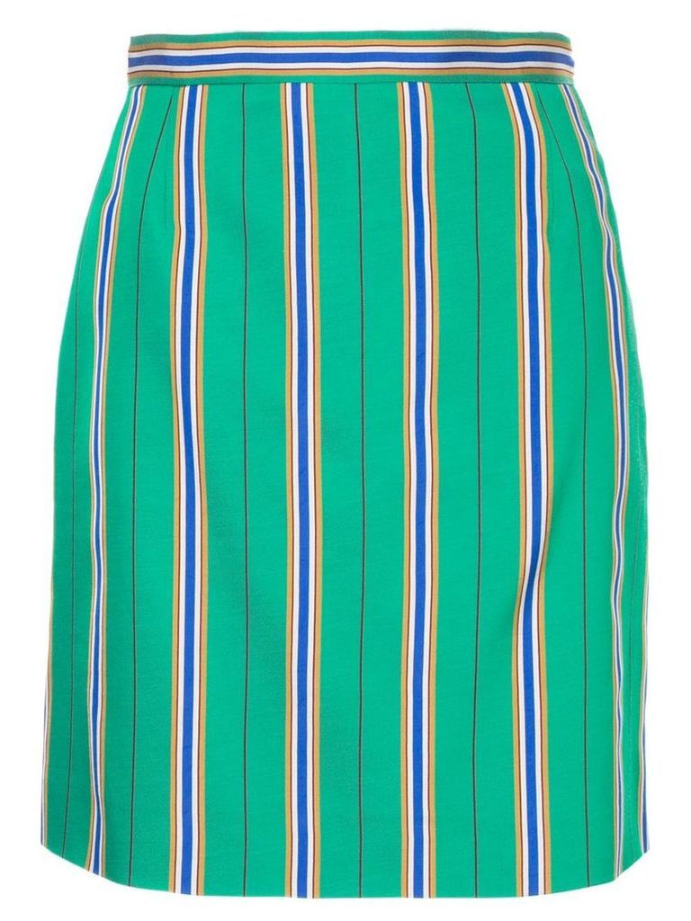 Nina Ricci striped skirt - Green