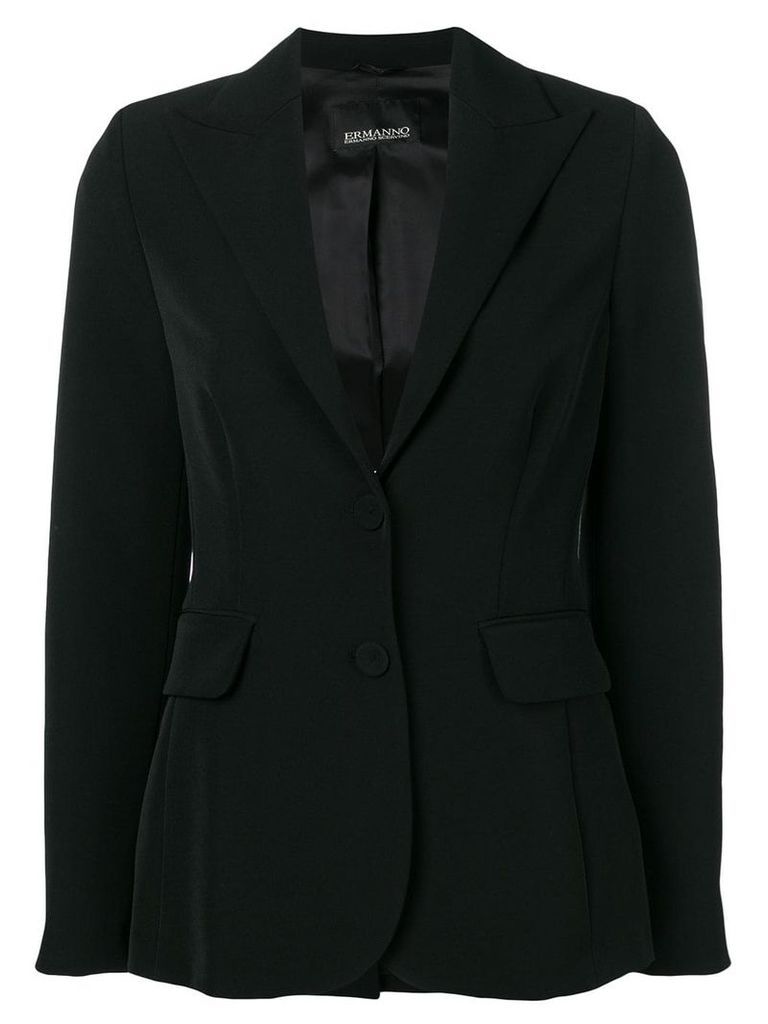 Ermanno Ermanno fitted blazer - Black