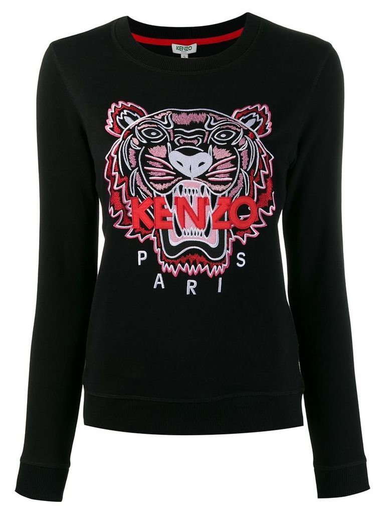 Kenzo embroidered tiger sweatshirt - Black