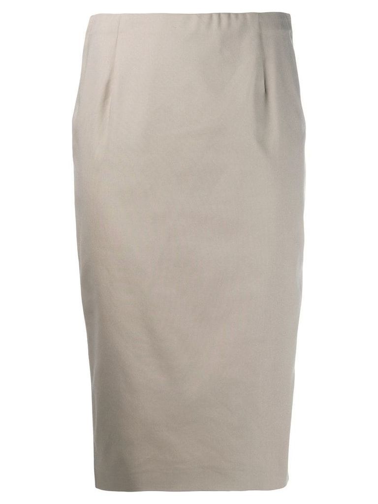 Les Copains tailored pencil skirt - Neutrals