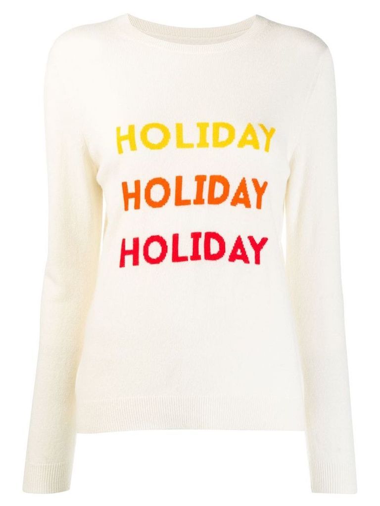 Chinti and Parker Holiday sweater - White