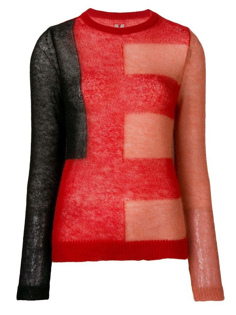 Rick Owens knitted jumper - Red